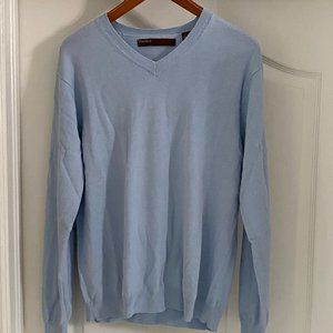 Perry Ellis Blue Sweater Large